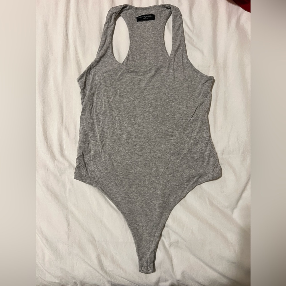 Naked Wardrobe Racerback BodySuit